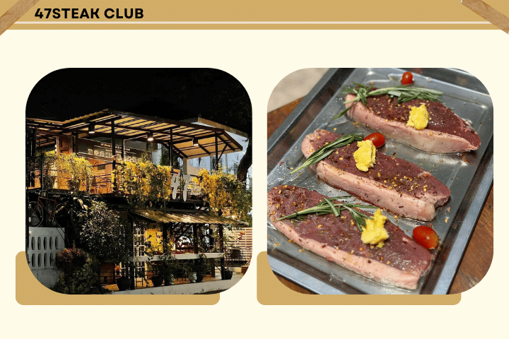 47Steak Club ขอนแก่น อร่อยครบทั้งสเต็กและอาหารจานเดี่ยว