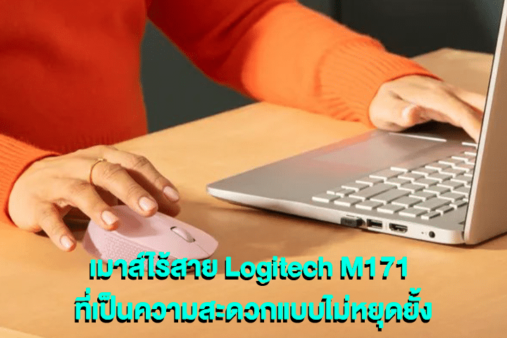 เมาส์ไร้สาย Logitech M171 ที่เป็นความสะดวกแบบไม่หยุดยั้ง