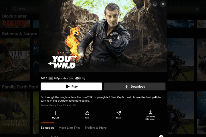 1. You vs. Wild (2025) — Bear Grylls กลับมาเอาชีวิตรอดอีกครั้ง - 5 อันดับวาไรตี้น่าดูใน Netflix ช่วงนี้! อัปเดตล่าสุด 16/5/68
