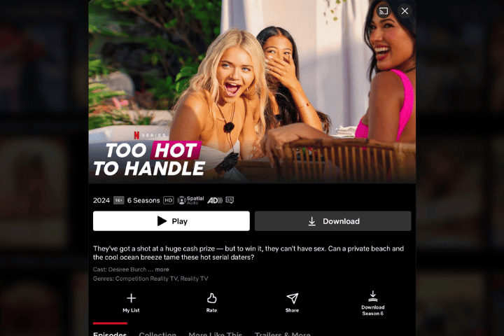 4. Too Hot To Handle – Season 6 (2024) - 5 อันดับวาไรตี้น่าดูใน Netflix ช่วงนี้! อัปเดตล่าสุด 16/5/68