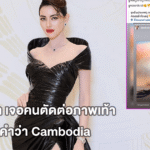 ใหม่ ดาวิกา เจอคนตัดต่อภาพเท้าเหยียบคำว่า Cambodia กลายเป็นประเด็นร้อนโซเชียล