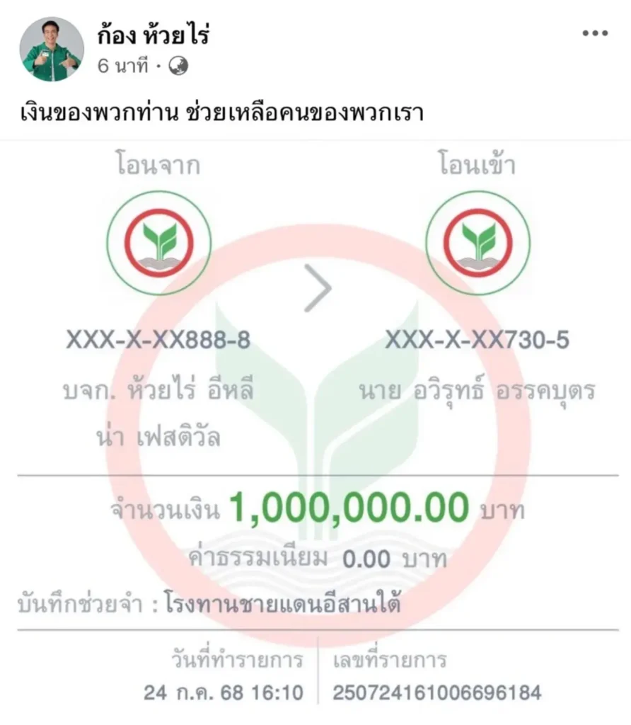 การรวมพลังคนไทยในวิกฤตชายแดน: ตัวอย่างของสังคมแห่งน้ำใจ