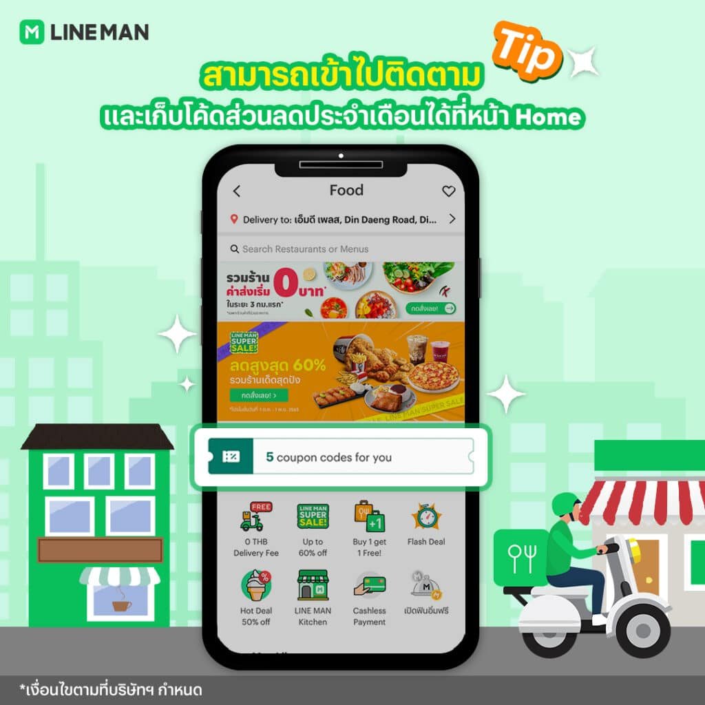 เคล็ดลับ: หาโค้ดส่วนลด LINE MAN ได้จากที่ไหนบ้าง?