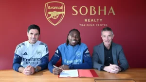 OFFICIAL : อาร์เซนอลเปิดตัว เอเซ เสริมแนวรุก ค่าตัวรวม 68 ล้านปอนด์